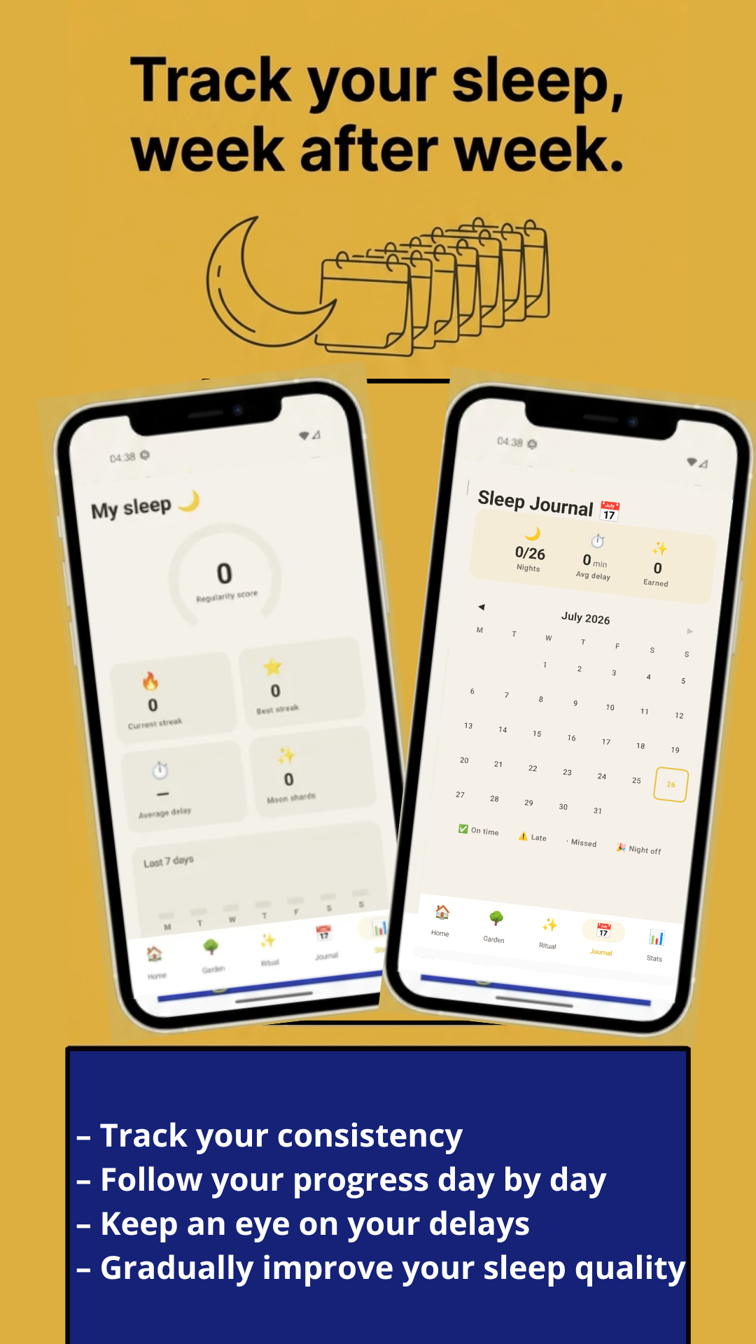 Stats and journal